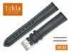 TEKLA 18 mm pasek skórzany PT53 niebieskie szycie